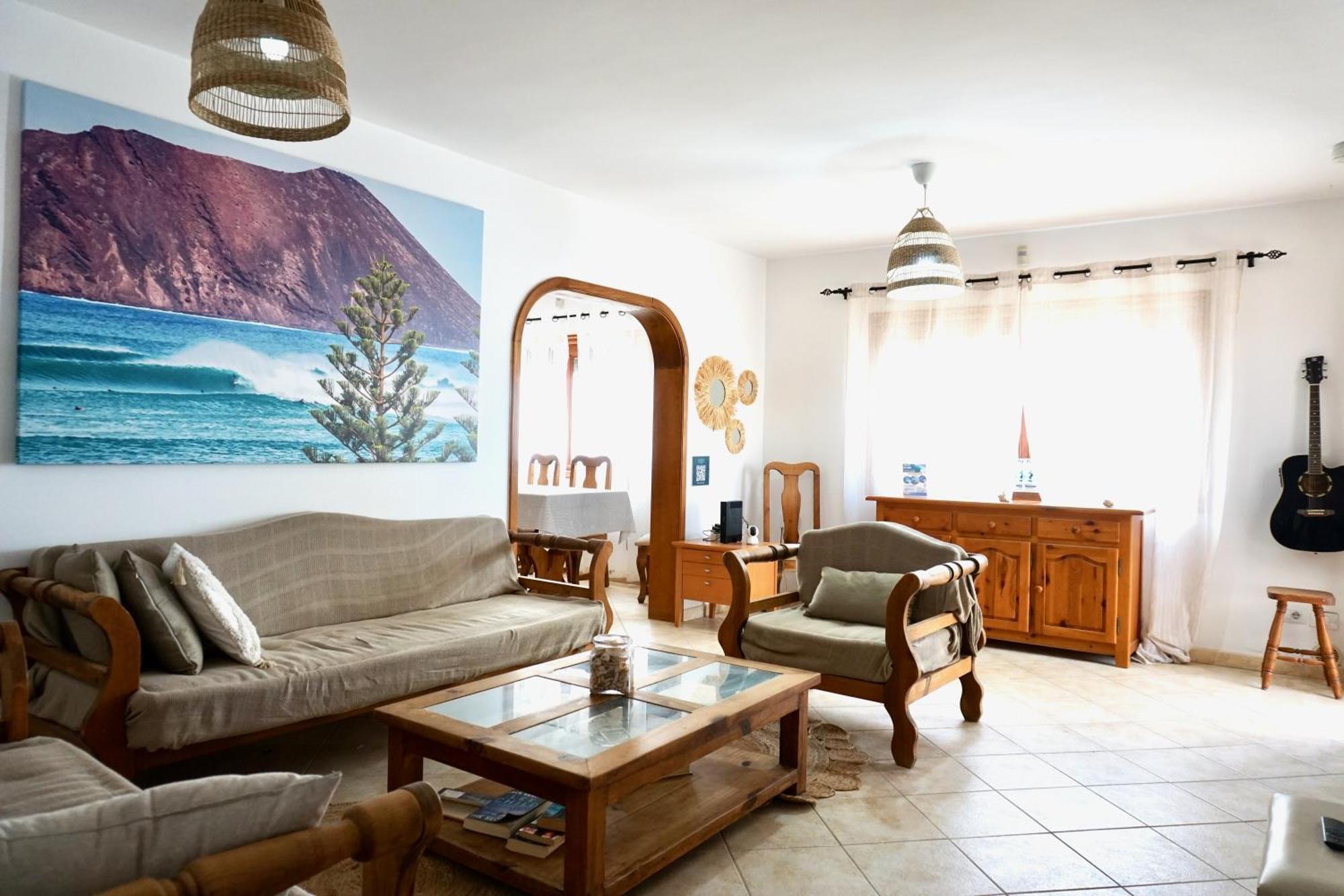 Pura Vida Surf Camp & School Hostel La Oliva Luaran gambar